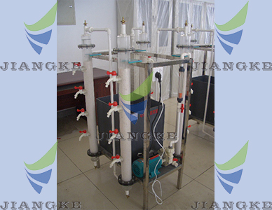 PJK38型酸性廢水中和實驗4組實驗